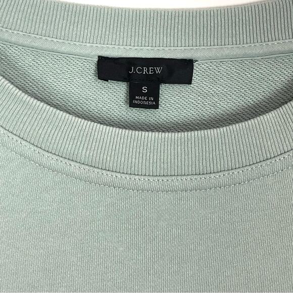 J. Crew Original Cotton Terry Puff-Sleeve Sweatshirt Dress - Picture 5 of 12